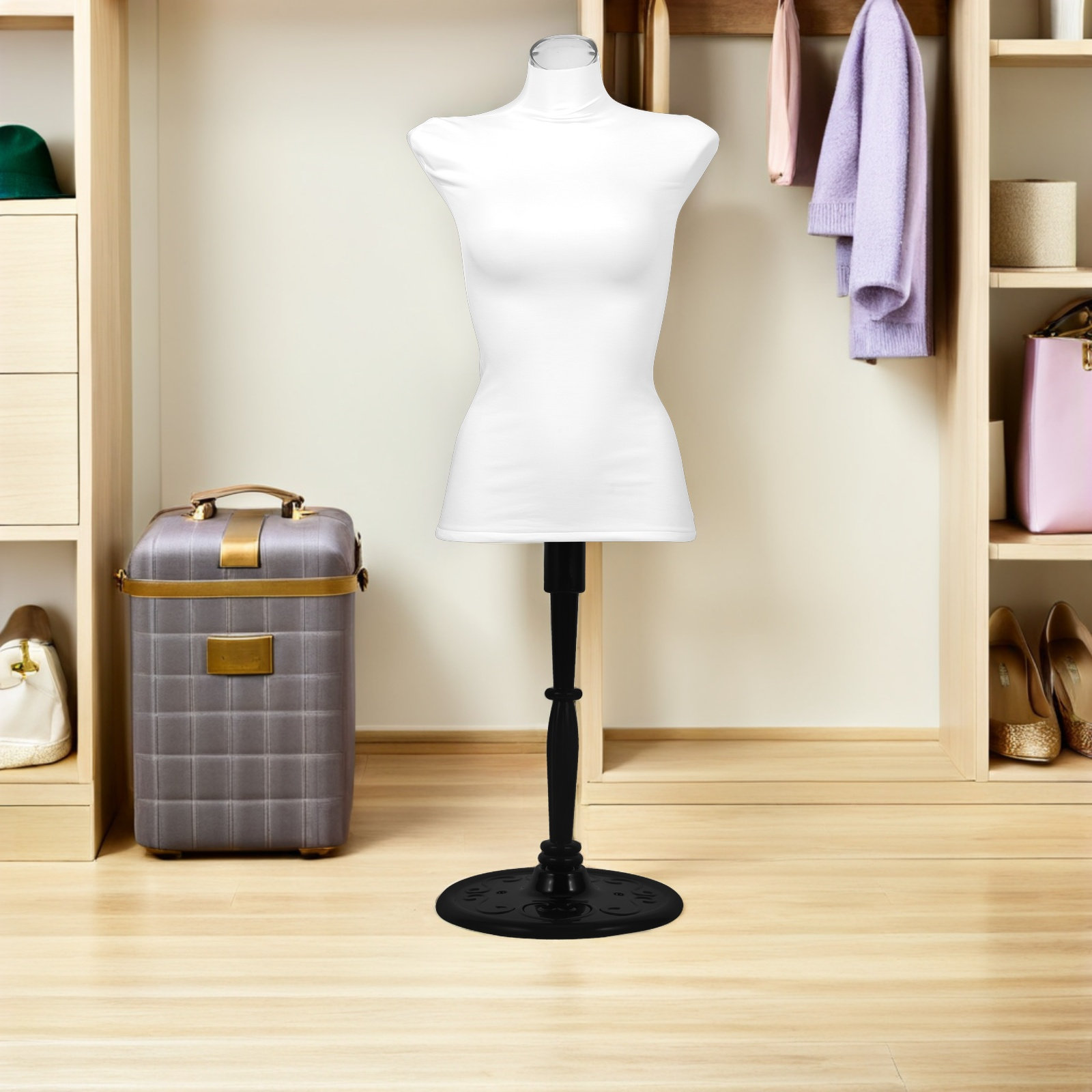 Dress Form Mannequin - Чехол для манекена из ткани, гибкий,