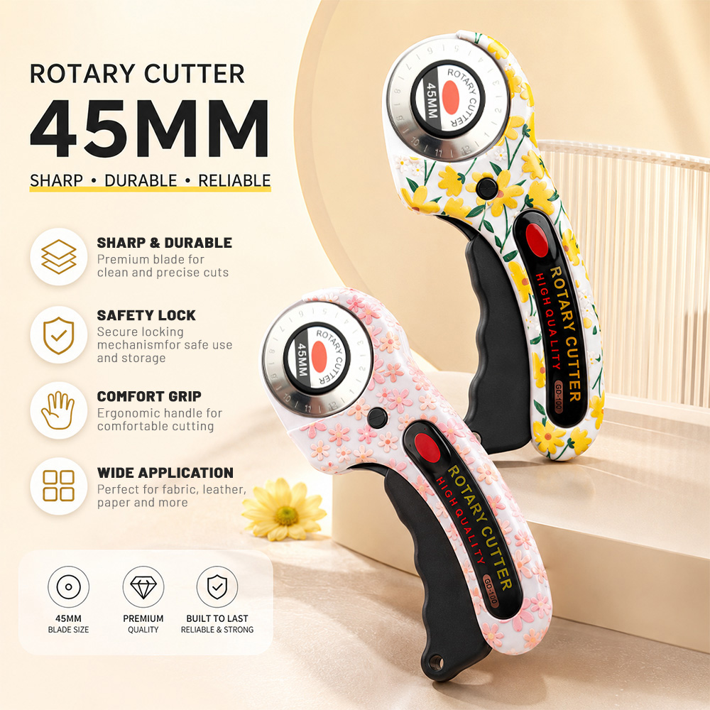 Rotary Cutter Fabric - Ротационный резак 45 мм для бумаги,