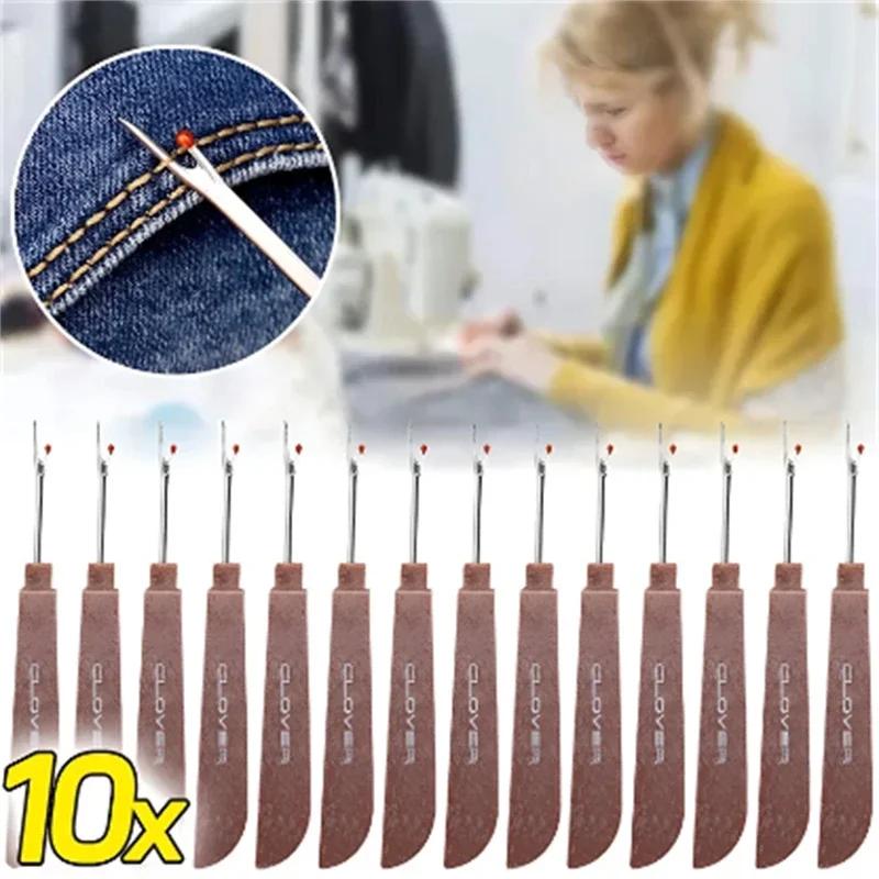 Seam Ripper Tool - 1/10 шт., стальной резак для ниток,