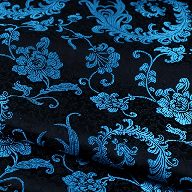 Sewing Garment - Ткань с 3D-эффектом «Синий Феникс» —