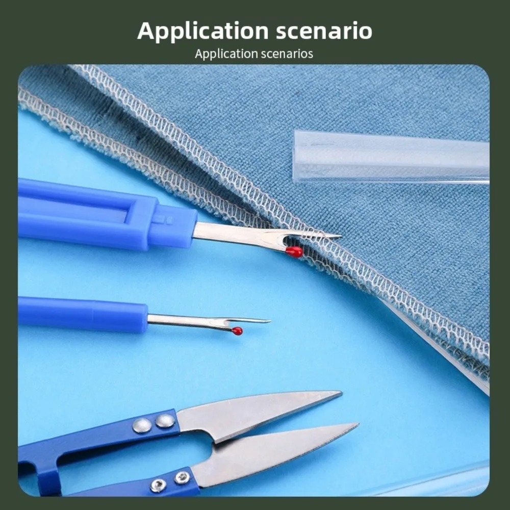 Синий швейный набор из 5 предм – обзор и цена Seam Ripper Tool