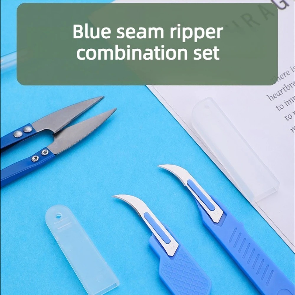 Синий швейный набор из 5 предм – обзор и цена Seam Ripper Tool
