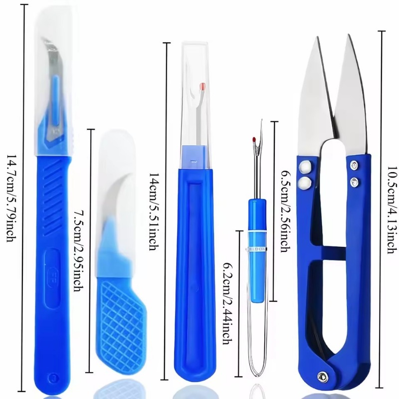 Набор из 5 распарывателей швов – обзор и цена Seam Ripper Tool