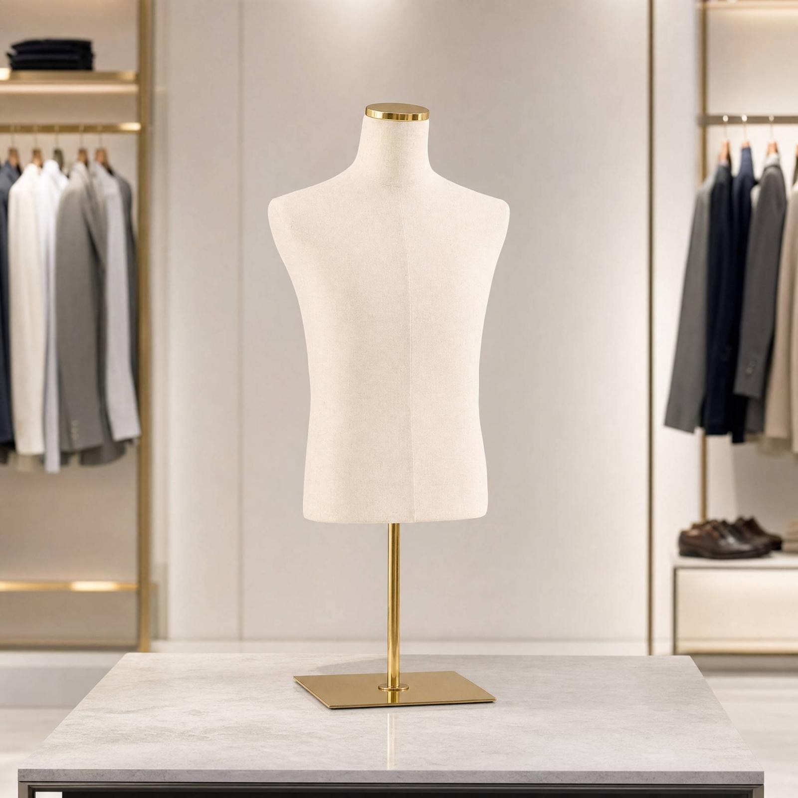Мужской манекен-торс с тканево – обзор и цена Dress Form Mannequin